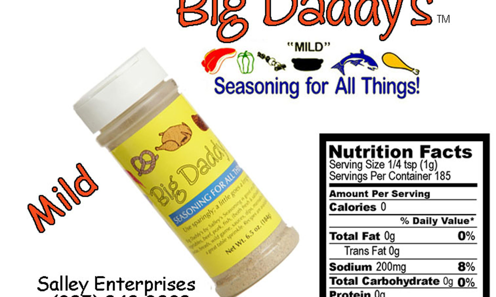 Big Daddy's Mild Seasoning
